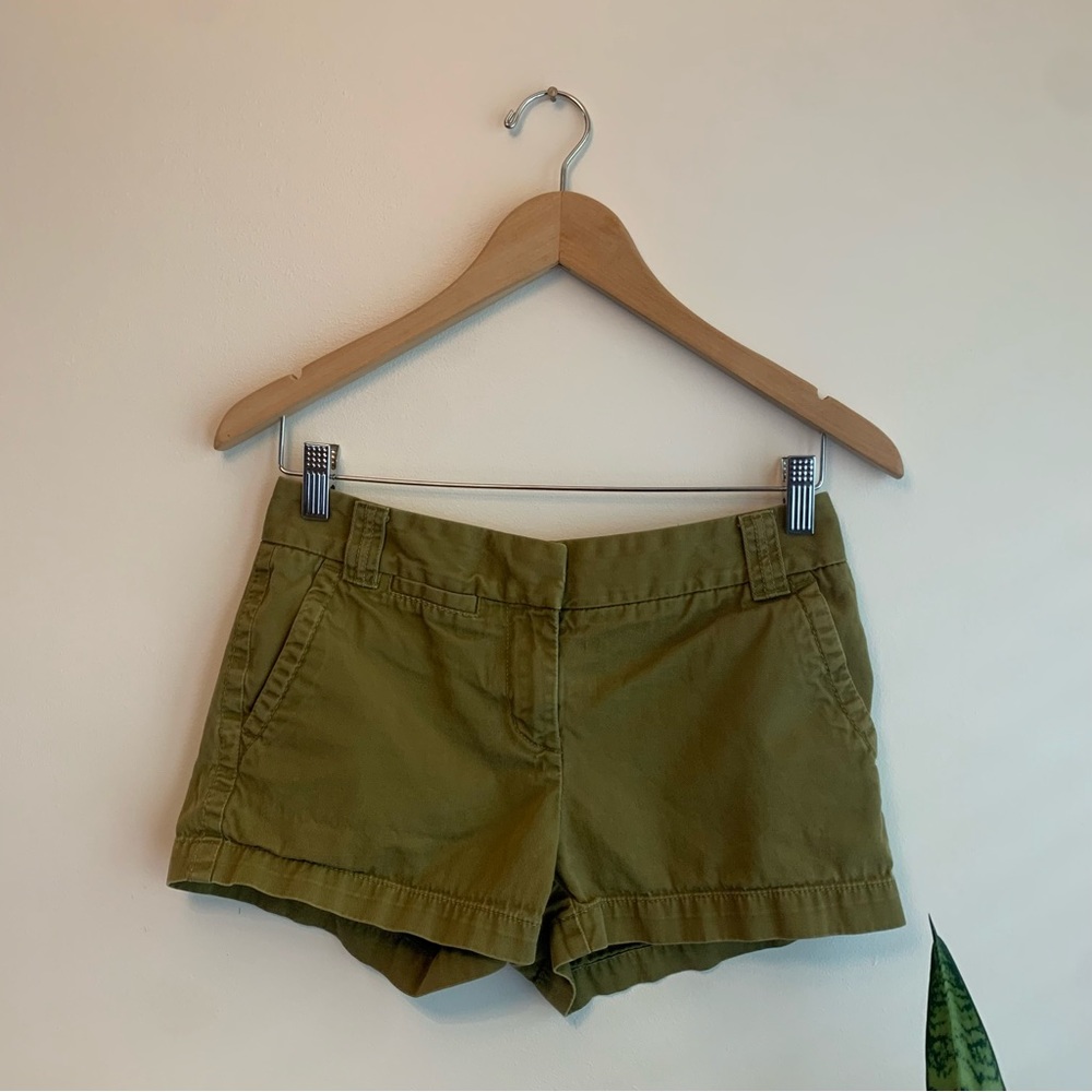 J. Crew City Fit Chino Shorts